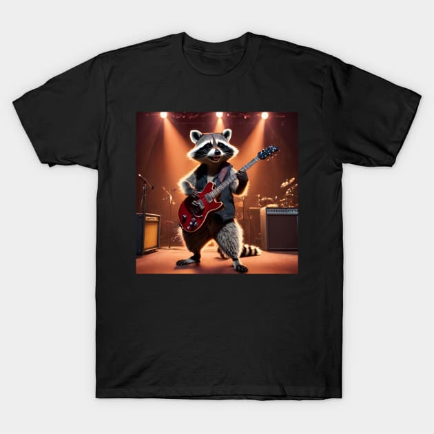 cute raccoon T-Shirt by TrvlAstral